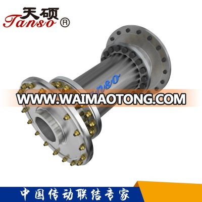 China supplier 45# Steel Flexible TARM diaphragm coupling for CNC engraving and mining machine